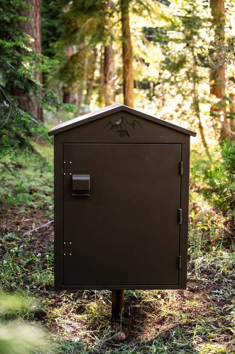 Mountain BearBox bear-resistant trash enclosure